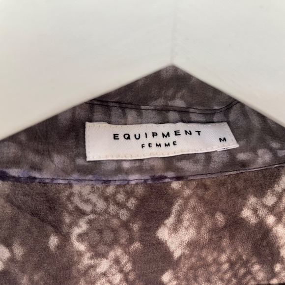 Equipment Femme Silk Blouse, Size M - Picture 2 of 6